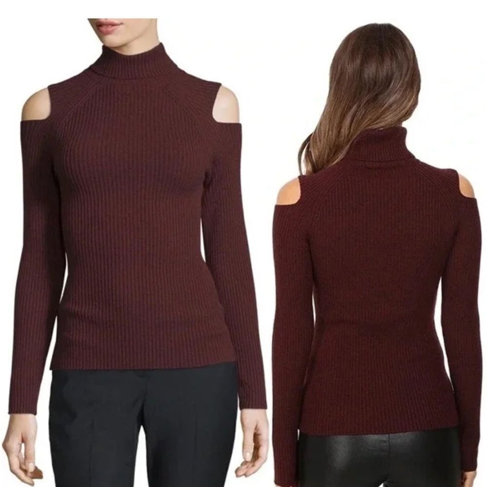 Theory Jemliss Evian Ribbed Turtleneck Sweater